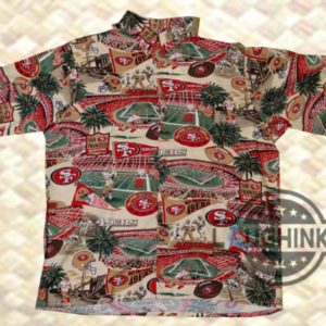 nfl stadium san francisco 49ers hawaiian shirt