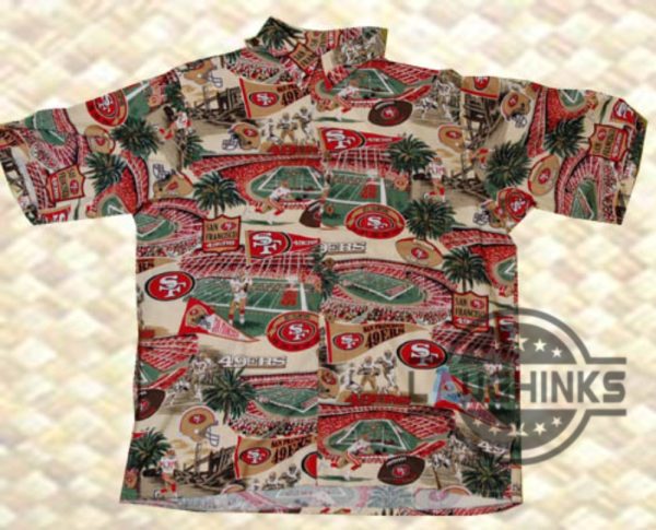 nfl stadium san francisco 49ers hawaiian shirt