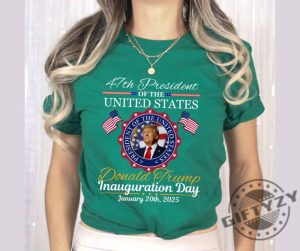 Donald Trump Inauguration Day 2025 Shirt 47Th Us President Inauguration Sweatshirt Trump Vance 2025 Inauguration Hoodie Memorabilia 2025 Tshirt giftyzy 4