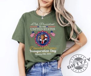 Donald Trump Inauguration Day 2025 Shirt 47Th Us President Inauguration Sweatshirt Trump Vance 2025 Inauguration Hoodie Memorabilia 2025 Tshirt giftyzy 6