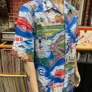 reyn spooner chicago cubs hawaiian shirt traditional wrigley legacy replica