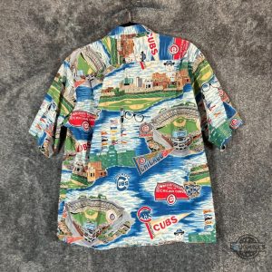 reyn spooner chicago cubs hawaiian shirt traditional wrigley legacy replica