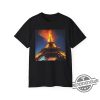 Eiffel Tower Fire Shirt Striking Design With Dramatic Imagery And Symbolism trendingnowe 1