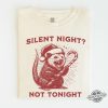 Funny Possum Christmas Silent Night Shirt Hilarious Holiday Humor For The Season trendingnowe 1