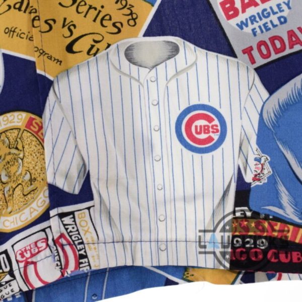 chicago cubs hawaiian shirt cubbies uniform legacy reyn spooner button up shirt replica laughinks 8