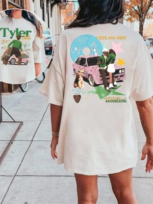 Tyler The Creator Tshirt Shirt Hoodie Sweatshirt Call Me If You Get Lost Tour Fan Shirts Tyler Tour Sweatshirts Hoodies Sweater Unique revetee 1 1