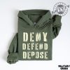 Deny Defend Depose Hoodie Unhinged Dark Humor Sweatshirt Nyc Political Activist Tee Healthcare Tshirt Gift For Friend giftyzy 2