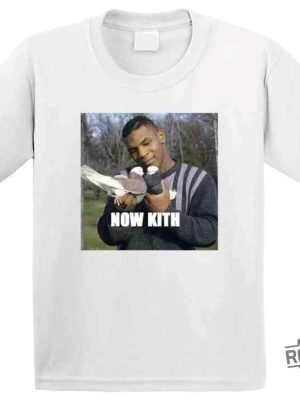 Now Kith Mike Tyson Pigeons Tshirt Hoodie Sweatshirt Gifts For Fan Mens Womens Funny Tee Gift Birthday Shirts Sweater Pullover Hoodies Unique revetee 1 2