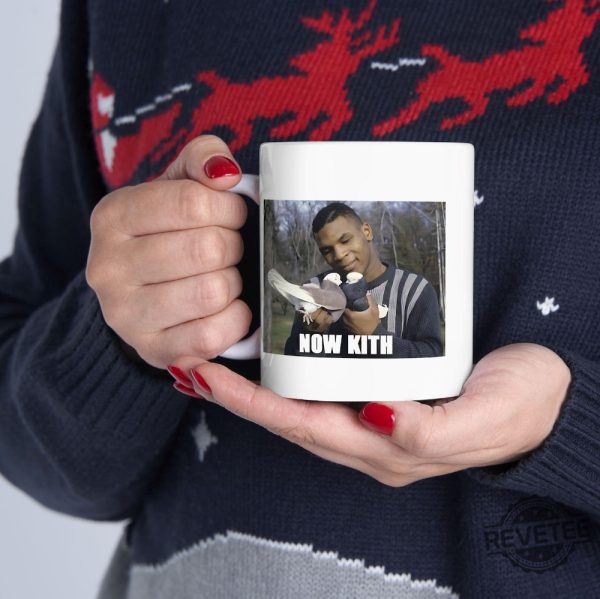 Now Kith Mike Tyson Pigeons Mug Tshirt Hoodie Sweatshirts Meme Mike Tyson Canvas Boxing Gloves Muhammad Ali Boxing Gift For Fan Mens Womens revetee 1 2