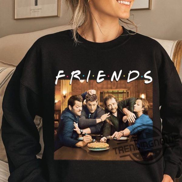 Supernatural Friends Sweatshirt Cozy And Fun Design For Fans Of The Paranormal trendingnowe 2