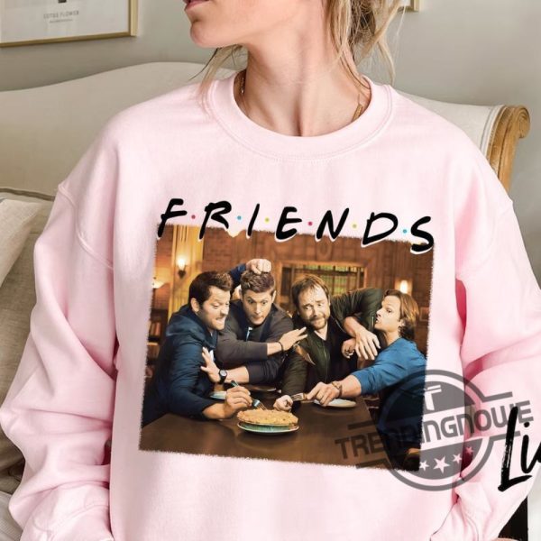 Supernatural Friends Sweatshirt Cozy And Fun Design For Fans Of The Paranormal trendingnowe 3