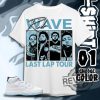 Aj 11 Legend Blue Unisex Tshirt Sweatshirt Hoodie Rod Wave Last Lap Tour Tees Tee Gifts For Fan Mens Womens Shirts In Light Blue To Match Sneaker revetee 1