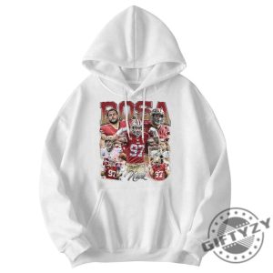 Nick Bosa Shirt Football American Vintage Tee Football 90S Bootleg Inspired Gift Fan Unisex Shirt Hoodie Sweatshirt giftyzy 2