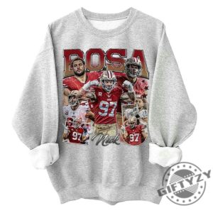 Nick Bosa Shirt Football American Vintage Tee Football 90S Bootleg Inspired Gift Fan Unisex Shirt Hoodie Sweatshirt giftyzy 4