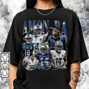 Amon Ra St Brown Shirt Football American Graphic Vintage Tshirt Football 90S Bootleg Gift Fan Unisex Shirt Hoodie Sweatshirt giftyzy 3