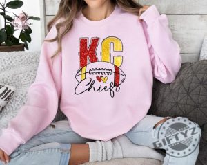 Kansas City Shirt Trendy Kansas City Fan Tshirt Football Kansas City Hoodie Game Day Sweater Chiefs Gift giftyzy 2