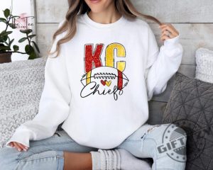 Kansas City Shirt Trendy Kansas City Fan Tshirt Football Kansas City Hoodie Game Day Sweater Chiefs Gift giftyzy 6