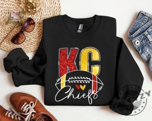 Kansas City Shirt Trendy Kansas City Fan Tshirt Football Kansas City Hoodie Game Day Sweater Chiefs Gift giftyzy 7