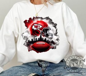 Smoke Kc Chiefs Kansas City Football Sweatshirt Kansas City Fan Tshirt Gift For Kansas City Fan Hoodie Kansas City Chiefs Retro Style Shirt giftyzy 3