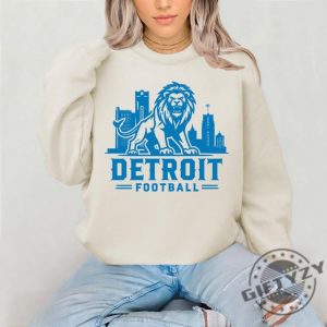 Detroit Football Shirt Vintage Detroit Lions Crewneck Sweatshirt Lions Gear Hoodie Detroit Game Day Sweatshirt Detroit Lions Tshirt giftyzy 2