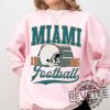 Vintage Miami Dolphins Football Shirt Hoodie Sweatshirt Gifts For Fan Mens Womens Game Day Tee Sunday Sweater Pullover Hoodies Unique revetee 1