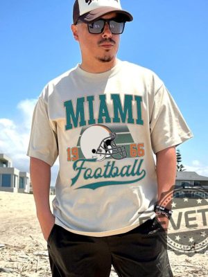 Vintage Miami Dolphins Football Shirt Hoodie Sweatshirt Gifts For Fan Mens Womens Game Day Tee Sunday Sweater Pullover Hoodies Unique revetee 1 1