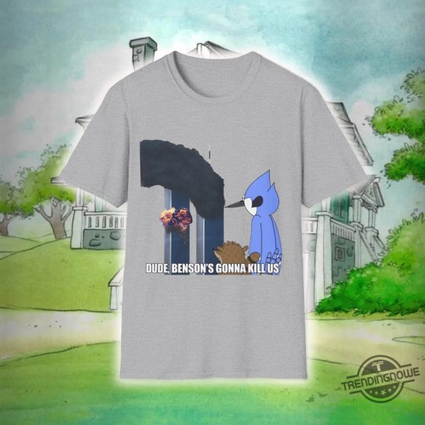 Regular Show 911 Meme Shirt Controversial Humor For Bold Fans trendingnowe 3