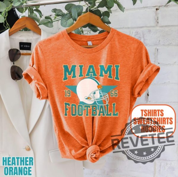 Distressed Vintage Style Miami Dolphins Football Apparel Hoodie Tshirt Sweatshirt Gifts For Fan Mens Womens Crewneck Sweater Pullover Hoodies revetee 1 1