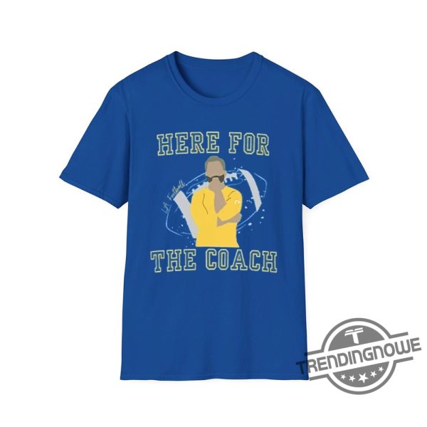 Here For The Coach Sean Mcvay Sweatshirt Perfect Apparel For Football Fans trendingnowe 1