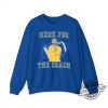 Here For The Coach Sean Mcvay Sweatshirt Perfect Apparel For Football Fans trendingnowe 2