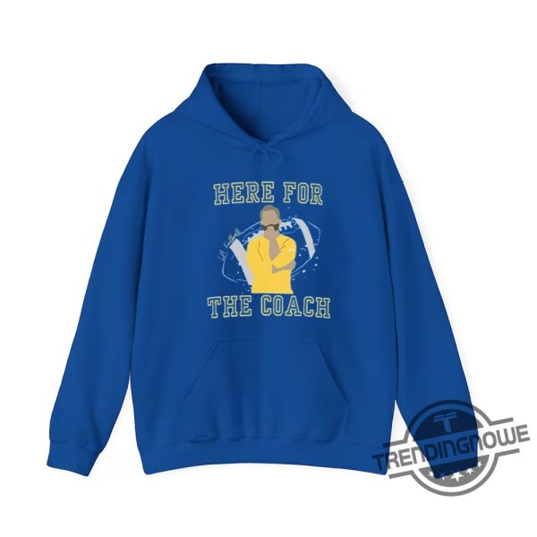 Here For The Coach Sean Mcvay Sweatshirt Perfect Apparel For Football Fans trendingnowe 3