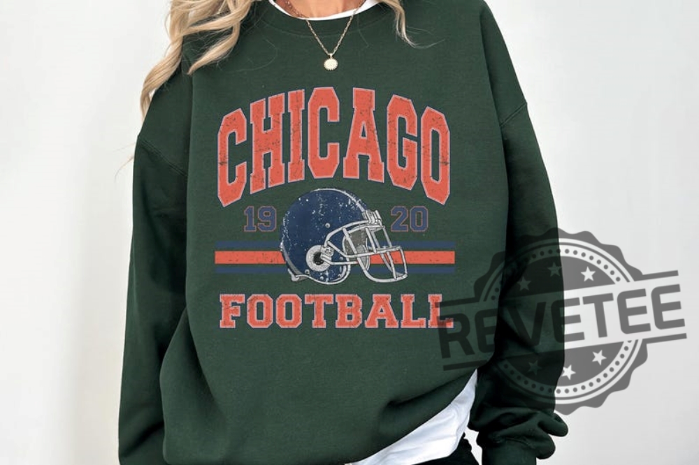 Retro Chicago Bears Crewneck Sweatshirt Hoodie Tshirt Tee Gifts For Fan Sweater Pullover Hoodies Mens Womens Shirts Near Me Vintage Unique