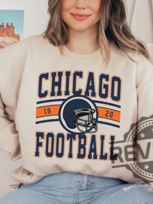 Vintage Chicago Bears Football Crewneck Sweatshirt Tshirt Hoodie Gifts For Fan Mens Womens Gift Birthday Retro Shirts Tee Chicago Sweatshirts revetee 1 2