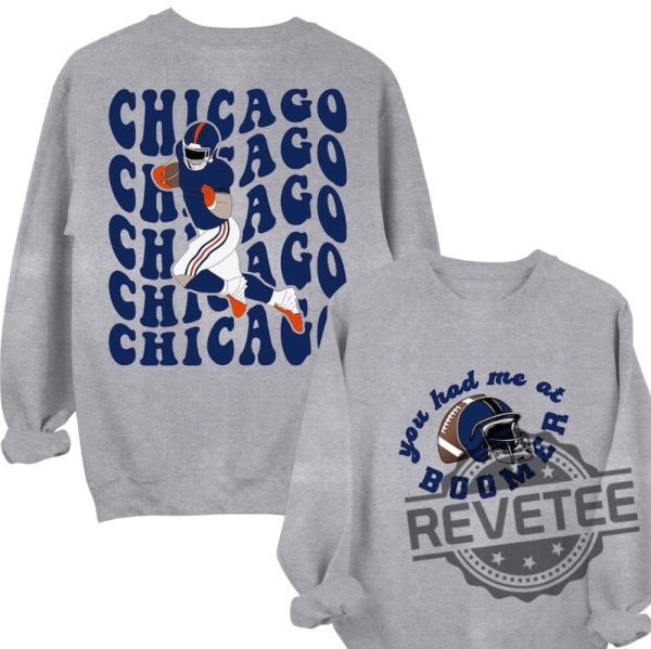 Chicago Bears Football Vintage Style Sweatshirt Hoodie Tshirt Retro Sweater Gifts For Fan Mens Womens Birthday Pullover Hoodies Unique revetee 1