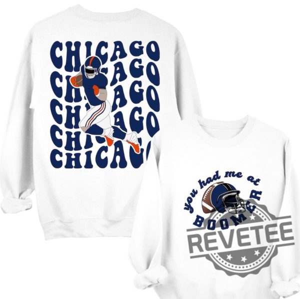 Chicago Bears Football Vintage Style Sweatshirt Hoodie Tshirt Retro Sweater Gifts For Fan Mens Womens Birthday Pullover Hoodies Unique revetee 1 4