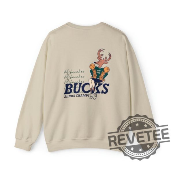 Vintage Bango Milwaukee Bucks Crewneck 2X Mba Champs Tshirt Hoodie Sweatshirt Tee Gift For Fan Mens Womens Birthday Gift Sweater Pullover Hoodies revetee 1 3