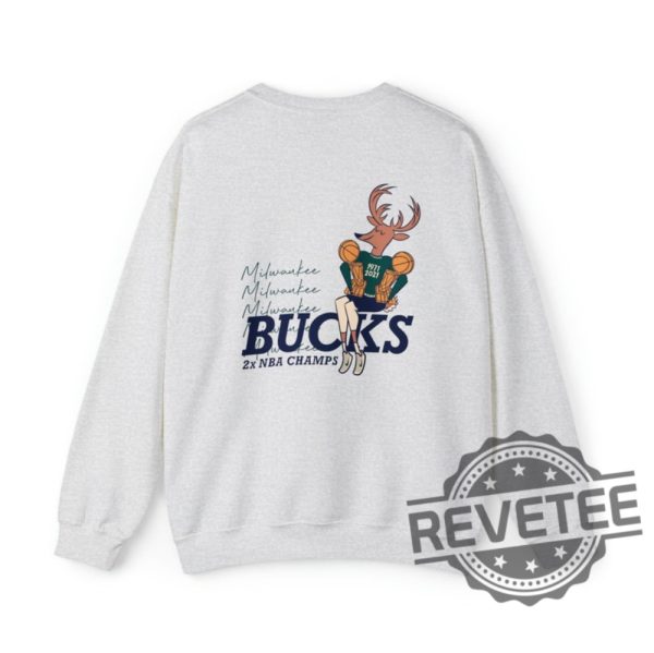 Vintage Bango Milwaukee Bucks Crewneck 2X Mba Champs Tshirt Hoodie Sweatshirt Tee Gift For Fan Mens Womens Birthday Gift Sweater Pullover Hoodies revetee 1 5