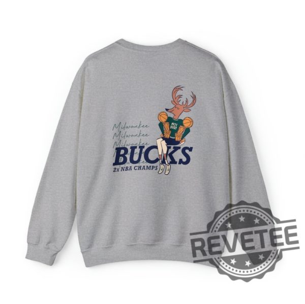 Vintage Bango Milwaukee Bucks Crewneck 2X Mba Champs Tshirt Hoodie Sweatshirt Tee Gift For Fan Mens Womens Birthday Gift Sweater Pullover Hoodies revetee 1 9