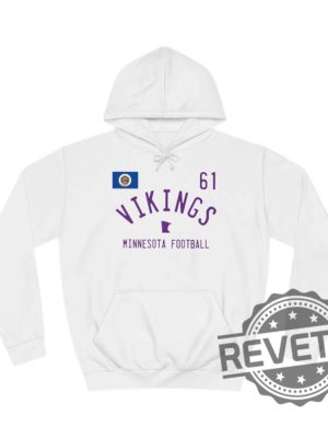 Minnesota Vikings Adult College Blend Hoodie Sweatshirt Tshirt Tee Gift For Fan Mens Womens Nfl Sports Team Sweatshirts Apparel Game Day revetee 1 1