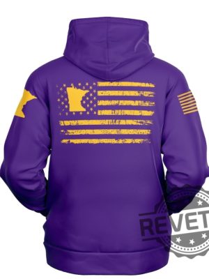 Minnesota Vikings Football America Flag Hoodie Sweatshirt Tshirt 3D All Over Printed Retro Sweater Pullover Hoodies Vintage Mn Gifts For Fan Unique revetee 1 2