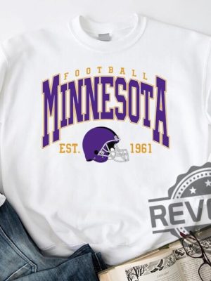 Minnesota Vikings 1961 Football Crewneck Sweatshirt Tshirt Hoodie Tee Gifts For Fan Mens Womens Game Day Shirts Birthday Sweater Pullover Hoodies revetee 1 1