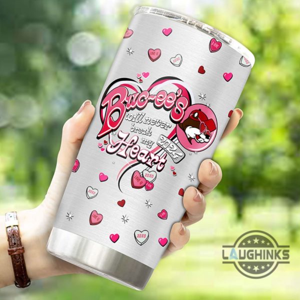 buc ees valentines day tumbler 2025