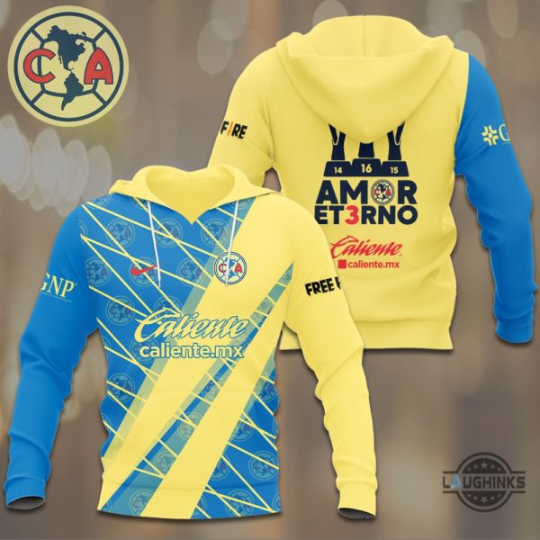 nike club america amor et3rno soccer shirt