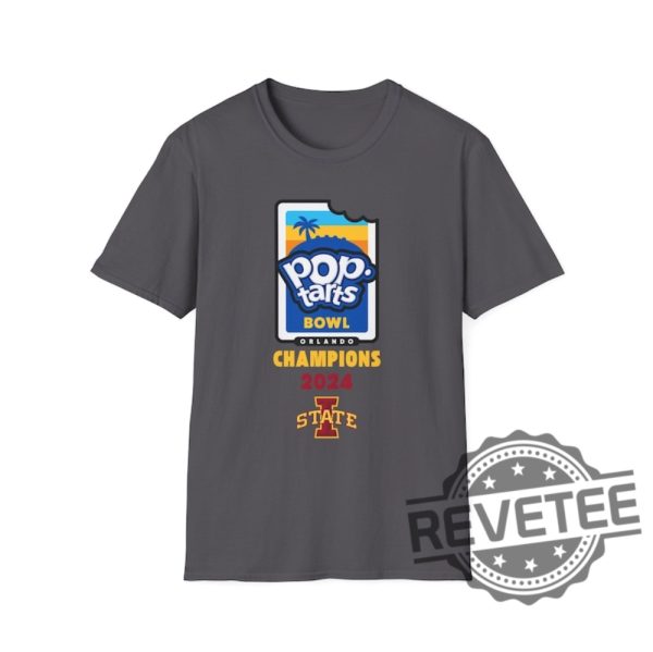 2024 Pop Tarts Bowl Iowa State Cyclones Champions Unisex T Shirt Sweatshirt Hoodie Gameday Shirts Fan Apparel Iowa Champs Sweater Hoody Unique revetee 1 5