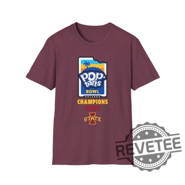 2024 Pop Tarts Bowl Iowa State Cyclones Champions Unisex T Shirt Sweatshirt Hoodie Gameday Shirts Fan Apparel Iowa Champs Sweater Hoody Unique revetee 1 6