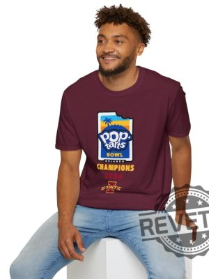 2024 Pop Tarts Bowl Iowa State Cyclones Champions Unisex T Shirt Sweatshirt Hoodie Gameday Shirts Fan Apparel Iowa Champs Sweater Hoody Unique revetee 1 7