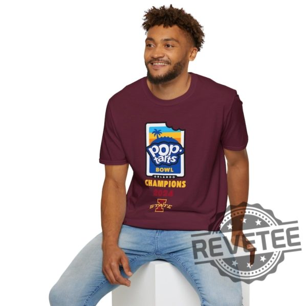 2024 Pop Tarts Bowl Iowa State Cyclones Champions Unisex T Shirt Sweatshirt Hoodie Gameday Shirts Fan Apparel Iowa Champs Sweater Hoody Unique revetee 1 7