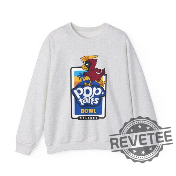 Poptart Bowl College Football Unisex Sweatshirt 2024 Pop Tarts Bowl Iowa State Cyclones Tshirt Hoodie Sweater Gameday Apparel Tailgating Gear revetee 1