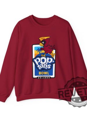 Poptart Bowl College Football Unisex Sweatshirt 2024 Pop Tarts Bowl Iowa State Cyclones Tshirt Hoodie Sweater Gameday Apparel Tailgating Gear revetee 1 1