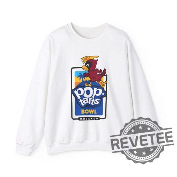 Poptart Bowl College Football Unisex Sweatshirt 2024 Pop Tarts Bowl Iowa State Cyclones Tshirt Hoodie Sweater Gameday Apparel Tailgating Gear revetee 1 2